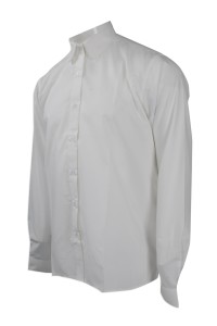 R246 度身訂製員工款恤衫 大量訂購淨色恤衫款 力豐超柔超細旦 設計淨色恤衫供應商